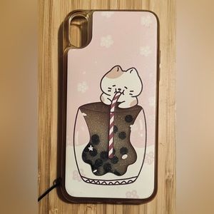 Boba Cat “Falling” iPhone XR Phone Case